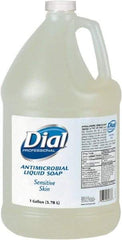 Dial - 1 Gal Bottle Liquid Soap - Clear, Light Floral Scent - Makers Industrial Supply