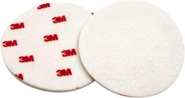 3M - 3" Diam Foam Buffing & Backing Pad - Makers Industrial Supply