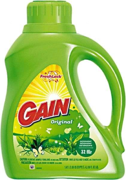 Gain - 50 oz Liquid Laundry Detergent - Liquid - Makers Industrial Supply