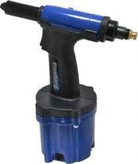 RivetKing - Up to 3/16" Capacity, Air Riveting Hammer - 5/8" Long Stroke, 1/4" Inlet - Makers Industrial Supply