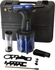 RivetKing - Up to 3/16" Capacity, Air Riveting Hammer - 5/8" Long Stroke, 1/4" Inlet - Makers Industrial Supply