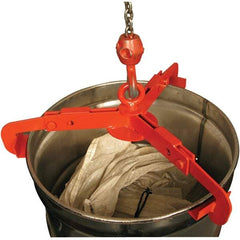 Wesco Industrial Products - 1,000 Lb Load Capacity, 30 & 55 Gal Drum Lifter - 29-1/2" Wide x 5-1/2" High, Steel Wheels - Makers Industrial Supply