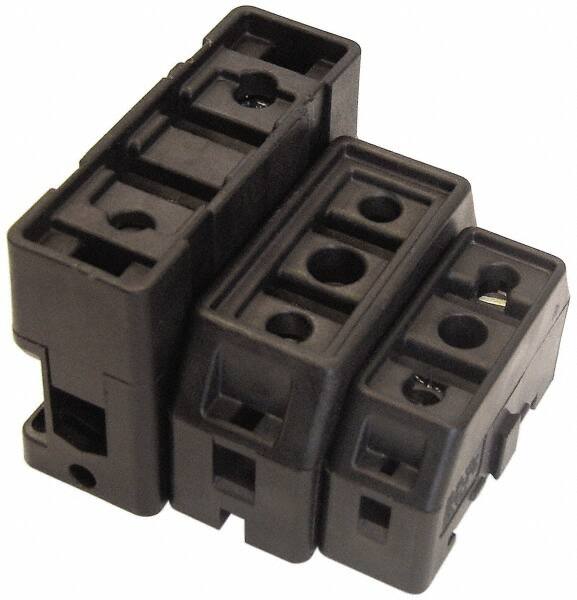 Cooper Bussmann - 1 Pole, 600 VAC/VDC, 60 Amp, DIN Rail Mount Fuse Holder - Compatible with CF, J Class, 1.03 Inch Wide Fuse - Makers Industrial Supply