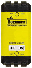 Cooper Bussmann - 300 VDC & 600 VAC, 3 Amp, Time Delay General Purpose Fuse - Plug-in Mount, 47.75mm OAL, 100 at DC, 200 (CSA RMS), 300 (UL RMS) kA Rating - Makers Industrial Supply