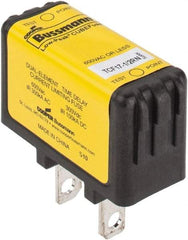 Cooper Bussmann - 300 VDC & 600 VAC, 17.5 Amp, Time Delay General Purpose Fuse - Plug-in Mount, 47.75mm OAL, 100 at DC, 200 (CSA RMS), 300 (UL RMS) kA Rating - Makers Industrial Supply