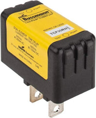 Cooper Bussmann - 300 VDC, 600 VAC, 35 Amp, Time Delay Finger Safe Fuse - Plug-in Mount, 54.1mm OAL, 100 at DC, 200 (CSA RMS), 300 (UL RMS) kA Rating - Makers Industrial Supply