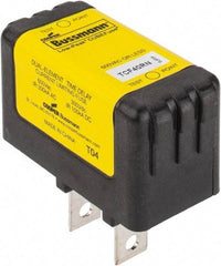 Cooper Bussmann - 300 VDC, 600 VAC, 40 Amp, Time Delay General Purpose Fuse - Plug-in Mount, 54.1mm OAL, 100 at DC, 200 (CSA RMS), 300 (UL RMS) kA Rating - Makers Industrial Supply