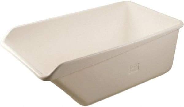 Remco - 800 Lb Load Capacity White Polyethylene Tote Container - Nesting, 32" Long x 54.6" Wide x 21.7" High - Makers Industrial Supply