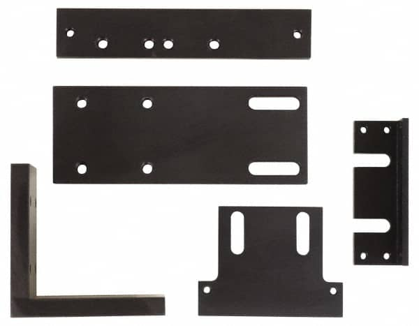 Newall - DRO Bracket Kit - Universal Mounting, Horizontal or Vertical Mounting Orientation, Use with NMS300 DRO, NMS800 DRO, Spherosyn/Microsyn Encoder - Makers Industrial Supply