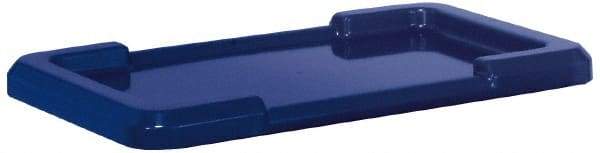 Quantum Storage - 25.8" Long x 16.3" Wide x 1.5" High Blue Lid - For Use with Quantum Storage Systems - TUB2516-8 - Makers Industrial Supply