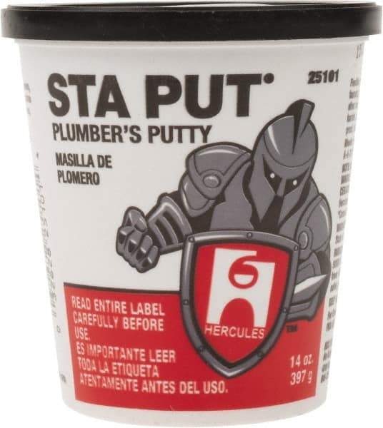 Hercules - Putty Type: Plumber's Putty Container Size: 14 oz. - Makers Industrial Supply