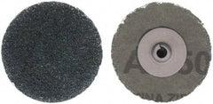 Tru-Maxx - 2" Disc Diam, 50 Grit, Zirconia Alumina Quick Change Disc - Type S Attaching System, Coated, Blue, Coarse Grade - Makers Industrial Supply