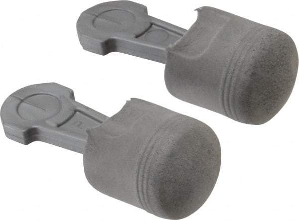 3M - Reusable, Uncorded, 29 dB Earplugs - Gray, No Roll - Makers Industrial Supply