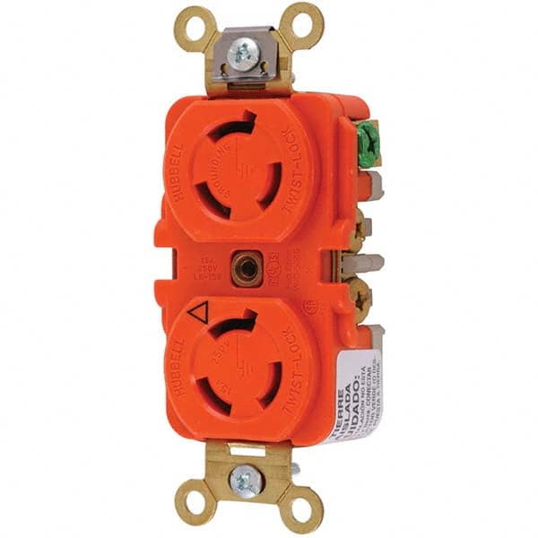 Hubbell Wiring Device-Kellems - Twist Lock Receptacles Receptacle/Part Type: Receptacle Gender: Female - Makers Industrial Supply