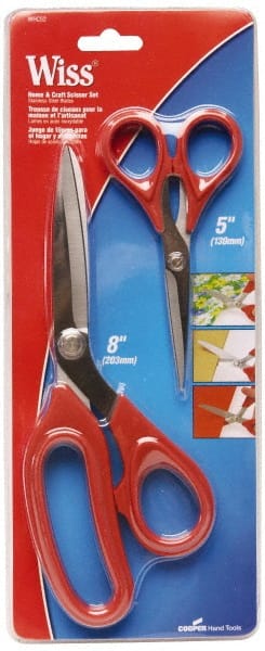 Wiss - Snip & Shear Sets Type: Household Scissor Set Pattern: Straight - Makers Industrial Supply