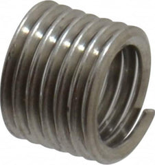 Recoil - M3x0.50 Metric Coarse, 4-1/2" OAL, Free Running Helical Insert - 6-3/8 Free Coils, Tanged, Stainless Steel, 1-1/2D Insert Length - Exact Industrial Supply