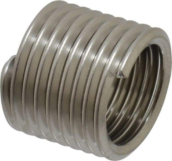 Recoil - M18x2.50 Metric Coarse, 27" OAL, Free Running Helical Insert - 8-7/8 Free Coils, Tanged, Stainless Steel, 1-1/2D Insert Length - Makers Industrial Supply