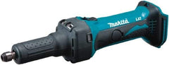 Makita - 1/4 Inch Collet, 25,000 RPM, Straight, Electric Die Grinder - 18 Volt - Makers Industrial Supply