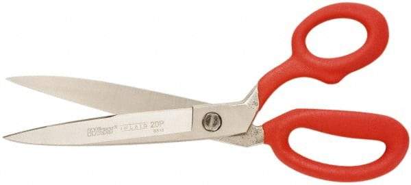 Wiss - 5" LOC, 10-3/8" OAL Inlaid Heavy Duty Shears - Offset Handle, For Composite Materials, Fabrics, Upholstery - Makers Industrial Supply