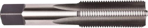 Union Butterfield - M4x0.70 Metric Coarse 6H 4 Flute Bright Finish High Speed Steel Straight Flute Standard Hand Tap - Bottoming, Right Hand Thread, 2-1/8" OAL, 3/4" Thread Length, D4 Limit, Oversize - Makers Industrial Supply