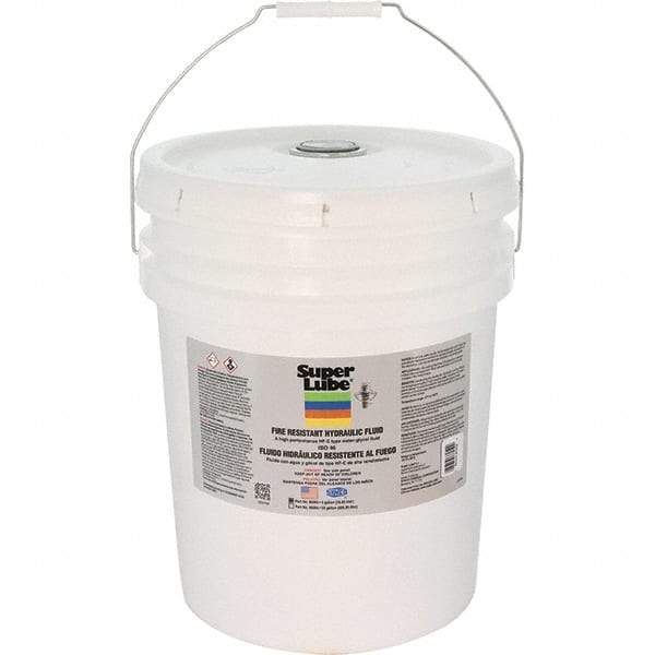 Synco Chemical - 5 Gal Pail Semisynthetic Hydraulic Oil - -20 to 60°F, SAE 80W, ISO 46, 46 cSt at 100°C - Makers Industrial Supply