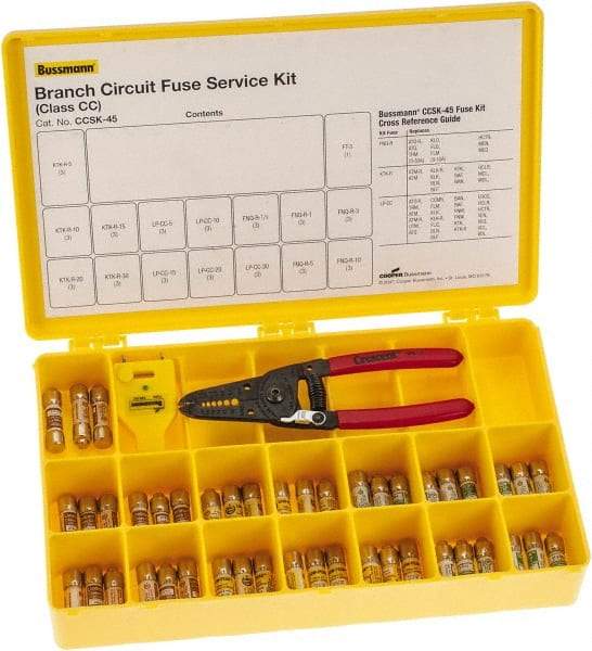 Cooper Bussmann - CC Class, 600 VAC/VDC, Fuse Service Kit - 30 Amps - Makers Industrial Supply