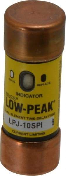 Cooper Bussmann - 300 VDC, 600 VAC, 10 Amp, Time Delay General Purpose Fuse - Fuse Holder Mount, 2-1/4" OAL, 100 at DC, 300 at AC (RMS) kA Rating, 13/16" Diam - Makers Industrial Supply