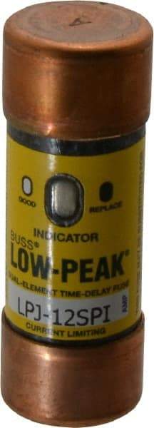 Cooper Bussmann - 300 VDC, 600 VAC, 12 Amp, Time Delay General Purpose Fuse - Fuse Holder Mount, 2-1/4" OAL, 100 at DC, 300 at AC (RMS) kA Rating, 13/16" Diam - Makers Industrial Supply