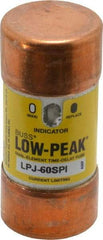 Cooper Bussmann - 300 VDC, 600 VAC, 60 Amp, Time Delay General Purpose Fuse - Fuse Holder Mount, 2-3/8" OAL, 100 at DC, 300 at AC (RMS) kA Rating, 1-1/16" Diam - Makers Industrial Supply