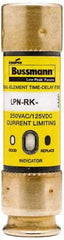 Cooper Bussmann - 125 VDC, 250 VAC, 35 Amp, Time Delay General Purpose Fuse - Fuse Holder Mount, 76.2mm OAL, 100 at DC, 300 at AC (RMS) kA Rating, 13/16" Diam - Makers Industrial Supply