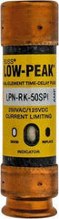 Cooper Bussmann - 125 VDC, 250 VAC, 50 Amp, Time Delay General Purpose Fuse - Fuse Holder Mount, 76.2mm OAL, 100 at DC, 300 at AC (RMS) kA Rating, 13/16" Diam - Makers Industrial Supply