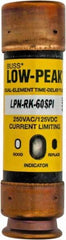 Cooper Bussmann - 125 VDC, 250 VAC, 60 Amp, Time Delay General Purpose Fuse - Fuse Holder Mount, 76.2mm OAL, 100 at DC, 300 at AC (RMS) kA Rating, 13/16" Diam - Makers Industrial Supply