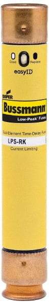 Cooper Bussmann - 300 VDC, 600 VAC, 50 Amp, Time Delay General Purpose Fuse - Fuse Holder Mount, 5-1/2" OAL, 100 at DC, 300 at AC (RMS) kA Rating, 27mm Diam - Makers Industrial Supply