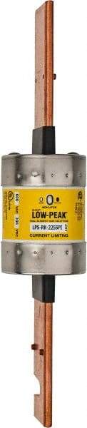 Cooper Bussmann - 300 VDC, 600 VAC, 225 Amp, Time Delay General Purpose Fuse - Bolt-on Mount, 11-5/8" OAL, 100 at DC, 300 at AC (RMS) kA Rating, 2-3/8" Diam - Makers Industrial Supply