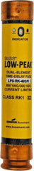 Cooper Bussmann - 300 VDC, 600 VAC, 40 Amp, Time Delay General Purpose Fuse - Fuse Holder Mount, 5-1/2" OAL, 100 at DC, 300 at AC (RMS) kA Rating, 27mm Diam - Makers Industrial Supply