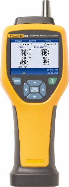 Fluke - Thermometer/Hygrometers & Barometers Type: Particle Counter Maximum Relative Humidity (%): 95.00 - Makers Industrial Supply