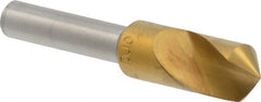 M.A. Ford - 3/8" Head Diam, 1/4" Shank Diam, 1 Flute 100° High Speed Steel Countersink - Makers Industrial Supply