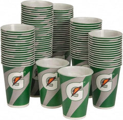 Gatorade - 7 Ounce Flat Bottom Drinking Cup - Paper, 2,000 Pieces - Makers Industrial Supply