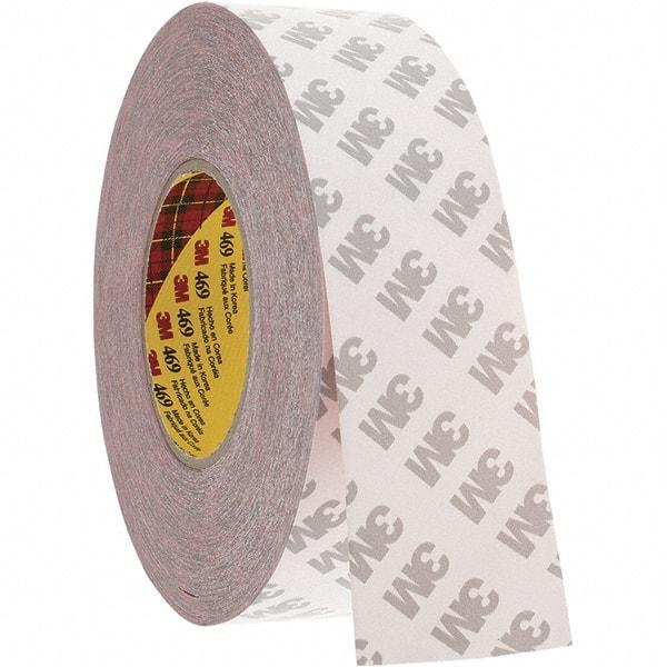 3M - 60 Yd Acrylic Adhesive Double Sided Tape - 5.5 mil Thick, Paper Liner - Makers Industrial Supply