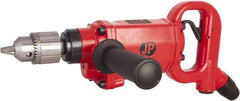 PRO-SOURCE - 1/2" Keyed Chuck - D-Handle with Side Handle, 1,200 RPM, 2.36 LPS, 5 CFM, 1 hp, 90 psi - Makers Industrial Supply