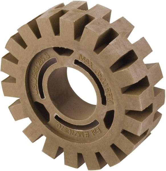 PRO-SOURCE - 4" Diam Angle & Disc Grinder Eraser Wheel - For Use with Utility Surface Blasters - Makers Industrial Supply