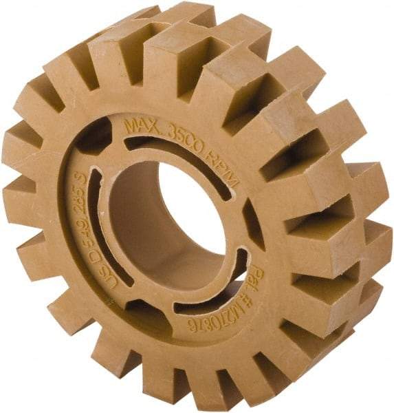 PRO-SOURCE - 4" Diam Angle & Disc Grinder Eraser Wheel - For Use with Utility Surface Blasters - Makers Industrial Supply