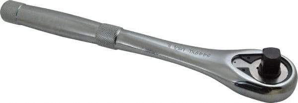 Proto - 1/2" Drive Pear Head Ratchet - Chrome Finish, 10-1/2" OAL, 45 Gear Teeth, Standard Full Polish Handle, Standard Head - Makers Industrial Supply