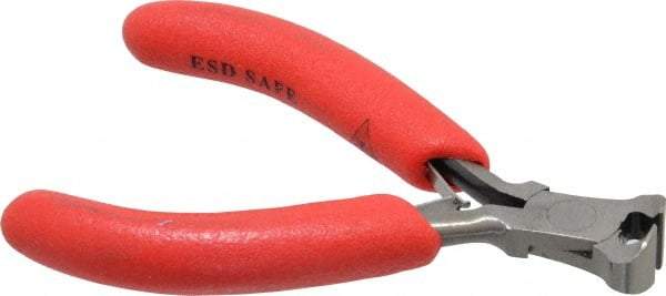 Proto - 4" OAL, 18 AWG Capacity, End Cutting Pliers - 7/16" Jaw Length x 3/4" Jaw Width, End Cut Head, ESD Cushion Handle - Makers Industrial Supply