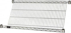 Quantum Storage - 1 Shelf Wire Shelving Unit - 48" Wide x 18" Deep x 1" High, - Makers Industrial Supply