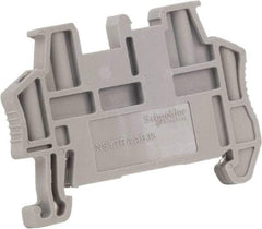 Schneider Electric - 48.5mm Long, Terminal Block End Stop - Use with NYST Terminal Blocks - Makers Industrial Supply