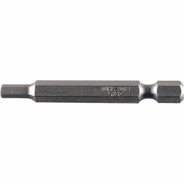 Wiha - 0.218" Power Bit - 1/4" Drive, 2" OAL - Makers Industrial Supply