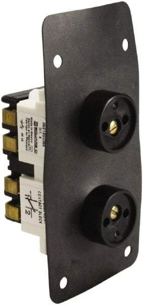 Square D - 5 Amp, Electrical Switch Contact Block - 600 VAC, For Use with Type B Pushbutton Station - Makers Industrial Supply