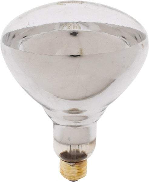 Philips - 250 Watt Incandescent Flood/Spot Medium Screw Lamp - 2,700°K Color Temp, 2,700 Lumens, 120 Volts, Dimmable, BR40, 5,000 hr Avg Life - Makers Industrial Supply