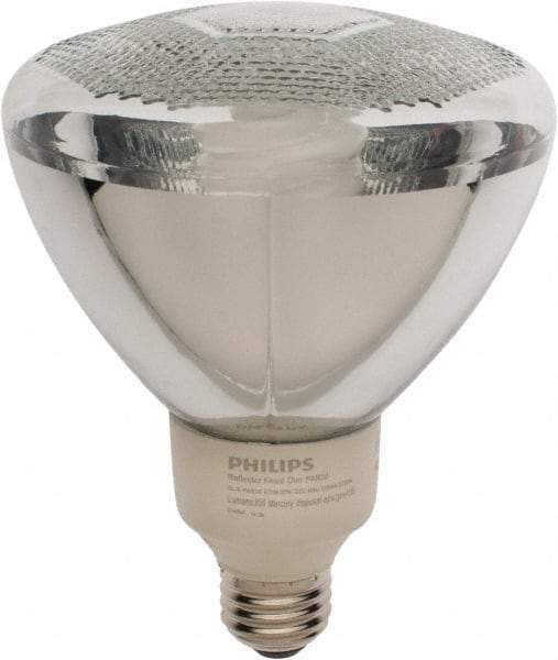 Philips - 20 Watt Fluorescent Flood/Spot Medium Screw Lamp - 2,700°K Color Temp, 850 Lumens, 120 Volts, PAR38, 8,000 hr Avg Life - Makers Industrial Supply